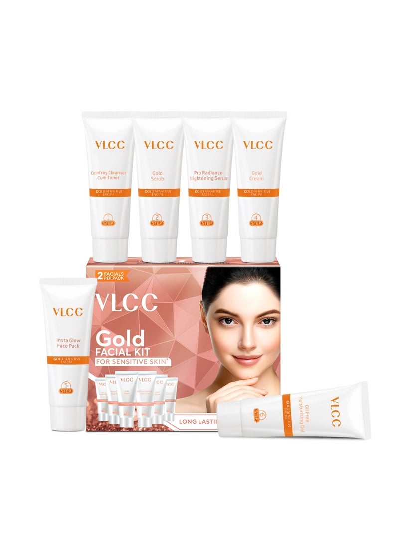 VLCC VL GOLD FACIAL KIT for Sensitive Skin - Image 2