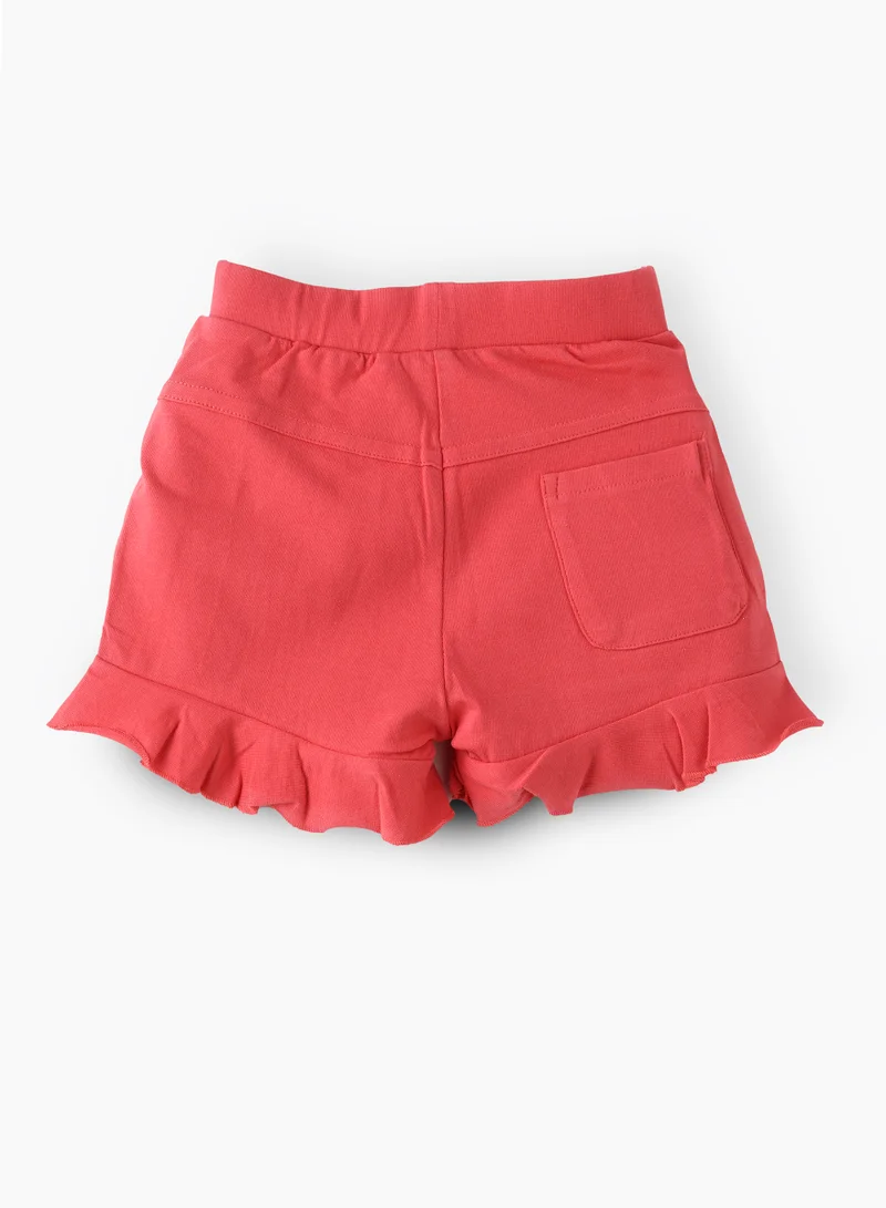 Jelliene Sunshine Sprints: Girls' Soft Shorts Playful Comfort & Summer Adventures
