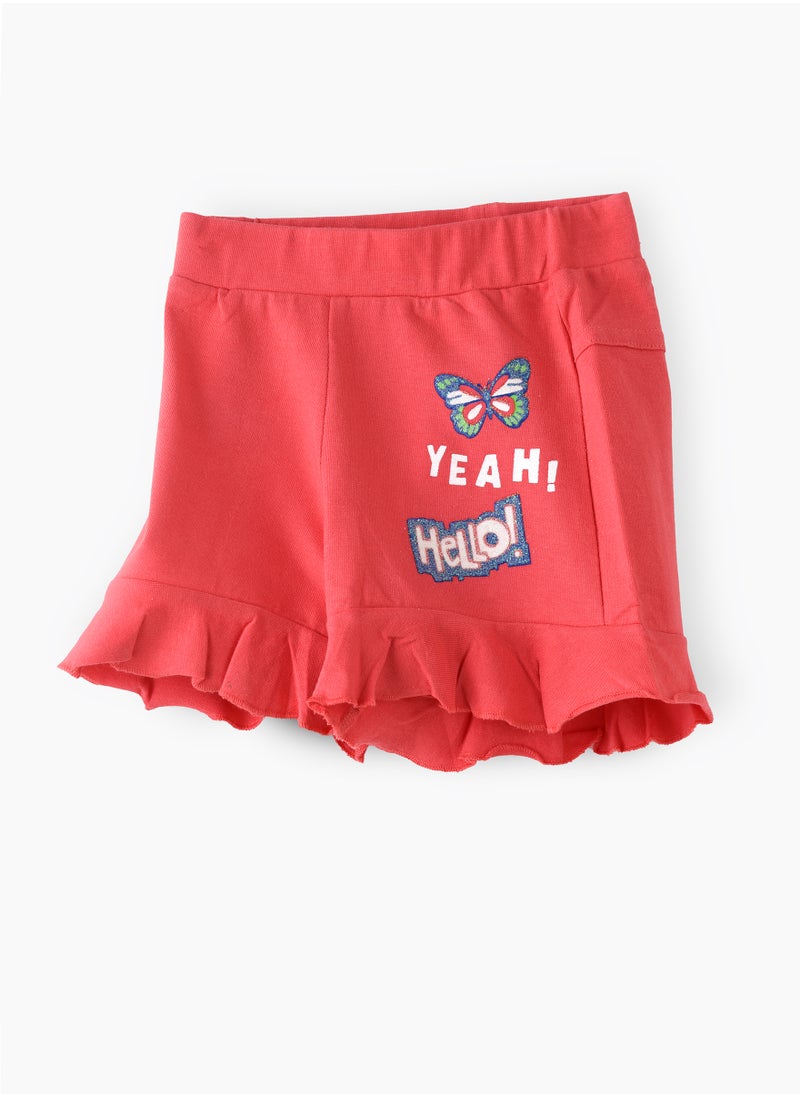 Jelliene - Sunshine Sprints: Girls' Soft Shorts Playful Comfort & Summer Adventures - Image 1