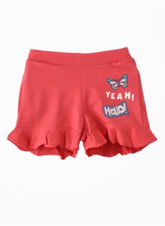 Sunshine Sprints: Girls' Soft Shorts Playful Comfort & Summer Adventures