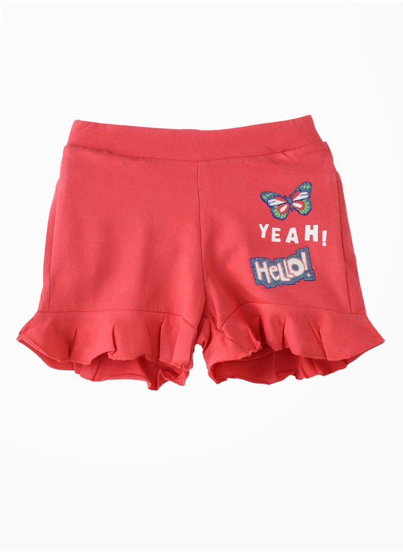 Jelliene - Sunshine Sprints: Girls' Soft Shorts Playful Comfort & Summer Adventures - Image 1