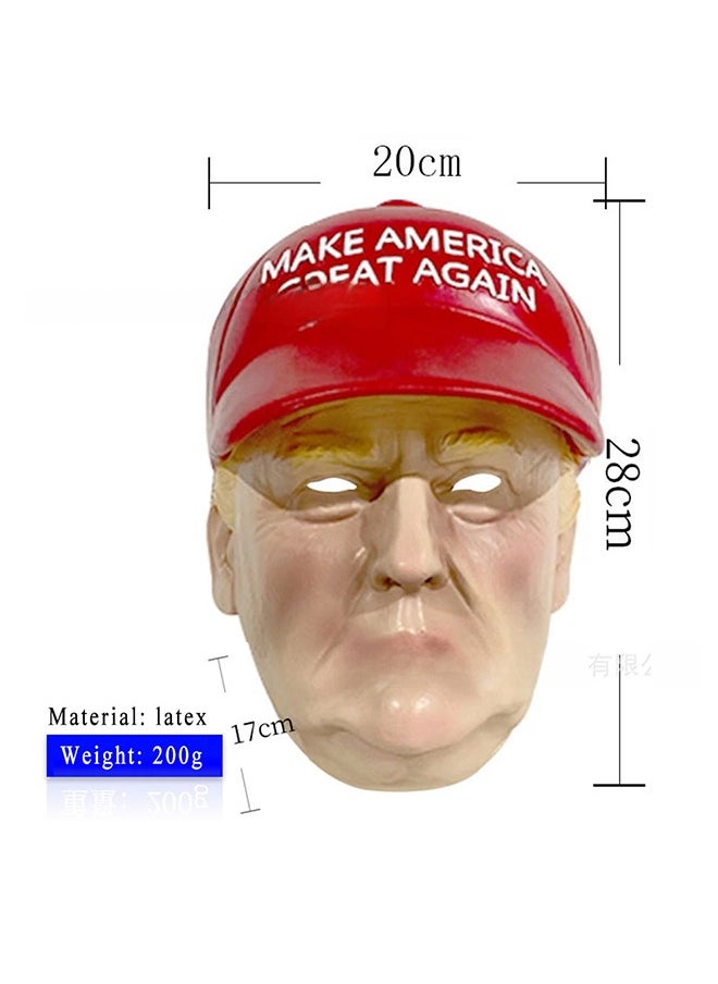 Cosplay Mask Comfortable, Durable Sturdy Material Beige Color 20x17x28cm  - Image 5