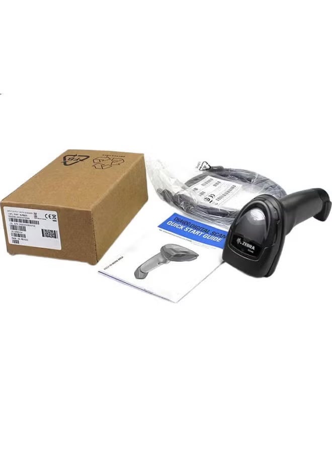 زيبرا ماسح باركود سلكي أحادي/ثنائي الأبعاد من Zebra Ds4308، إصدار مُحسَّن Ds4608-Xd، ليزر - Image 2