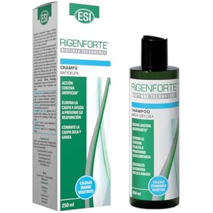 شامبو ريجينفورتي المضاد للقشرة للشعر الجاف والدهني | لعلاج القشرة الجافة والدهنية | مع تأثير مضاد للفطريات ومكونات طبيعية أخرى | 200 مل