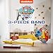 Lollipop Paw Patrol Adventure 3Piece Band Set Rescue Harmonica Ukulele and Flute Trio Toddler Musical Instruments Set - Image 4