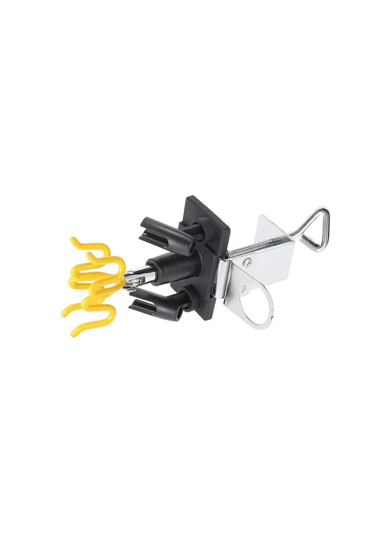 GGOOT Removable Bracket Airbrush Holder Set Table-Mount Clamp-on Station Gravity Stand Holds Up to 4 Airbrushes, Easy to Grab  - Image 1