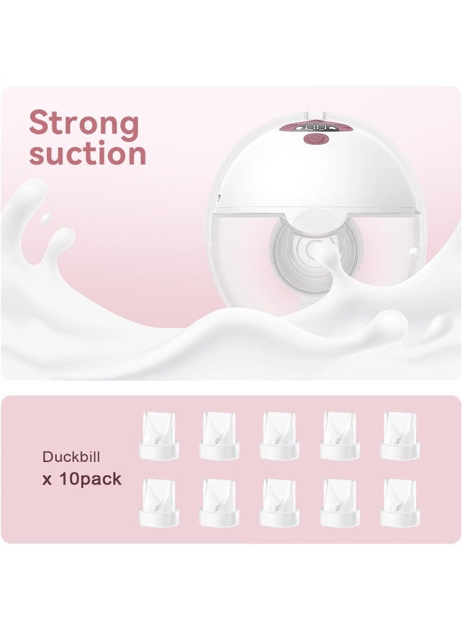 TOVVILD Duckbill Valves Compatible with Momcozy M5/M6/V1/V1 Pro/V2/V2 Pro, Breast Pump Replacement Parts Accessories for Momcozy Pump,10PCS - Image 5