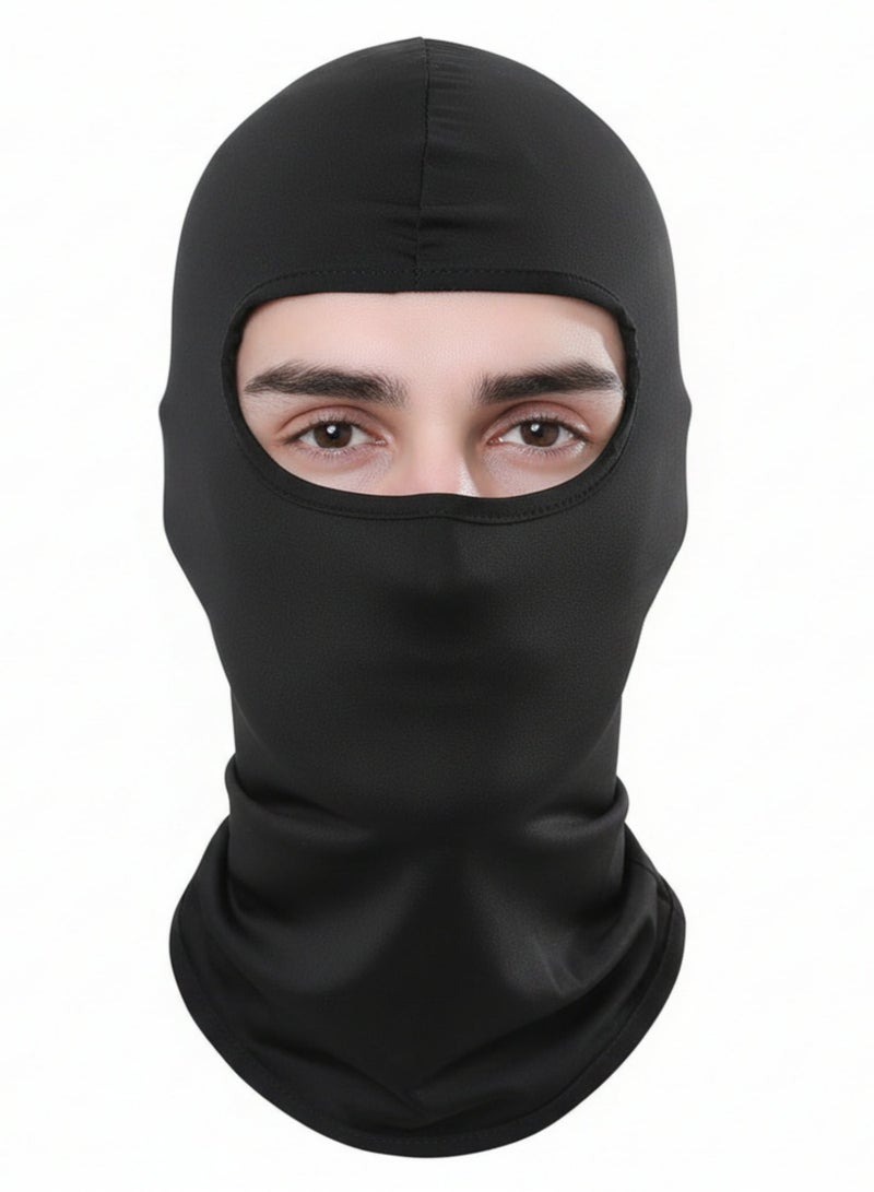 KUTONTECH Breathable Full Face Mask for Outdoor Sports, Ice-Silk Cycling Hood, Outdoor Sun Protection Hood, Lightweight Windproof & Dustproof Face Cover with UV Protection, Quick-Dry Breathable Fabric Face Shield for Cycling, Running & Hiking. - Image 1