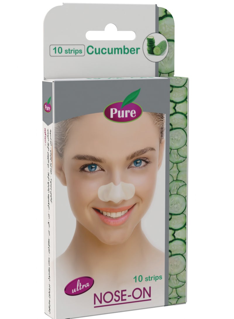 بيور شرائط بيور لتنظيف مسام الأنف خيار - 10شريط - Image 4