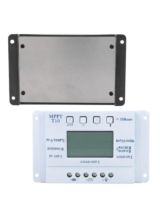 Thoraya - 12V Intelligent Solar Charge Controller MPPT Solar Charging Regulator with LCD Display(10A) - Image 1