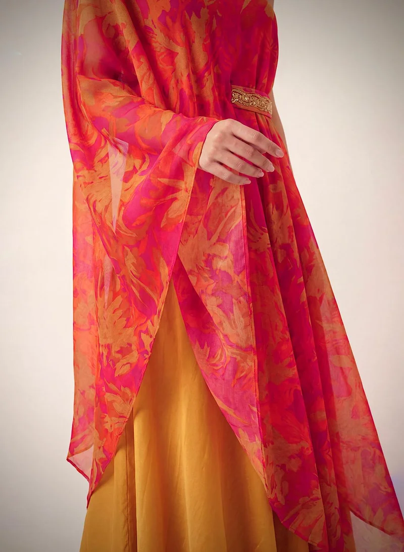 Ecstacy  One shoulder drape dress set for Women | Best Price UAE