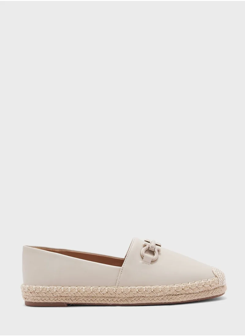 Ginger Horsebit Detail Espadrille