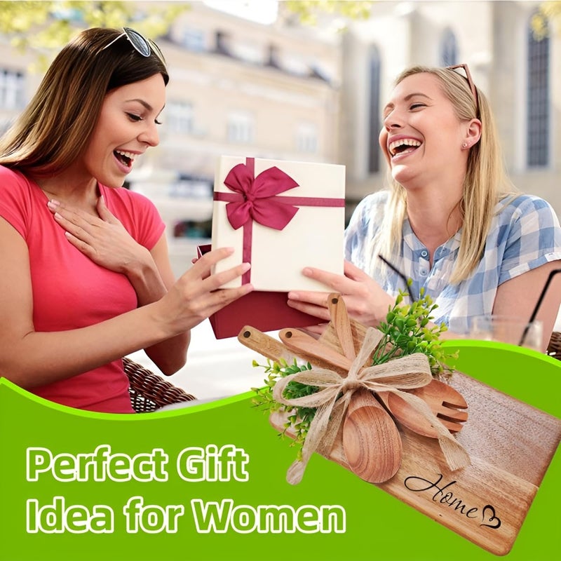 ACUDUDOMA Housewarming Gifts New Home Gift Idea, First Home Gift for Women Men Homeowner, Closing Gifts for Home Buyers, Wooden Cutting Boards Gift Set, New Apartment Essentials New Adventure New Memories - Image 4