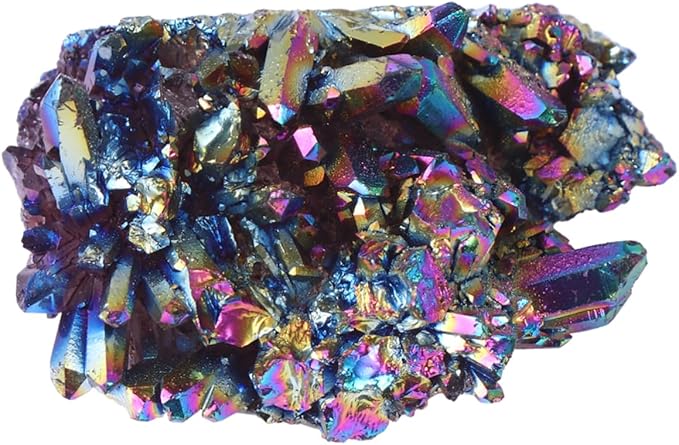 مجموعة كريستال جمشت طبيعي زينة للمنزل أو المكتب حرف يدوية DIY مقاس 4x2 5x2 سم - Image 1