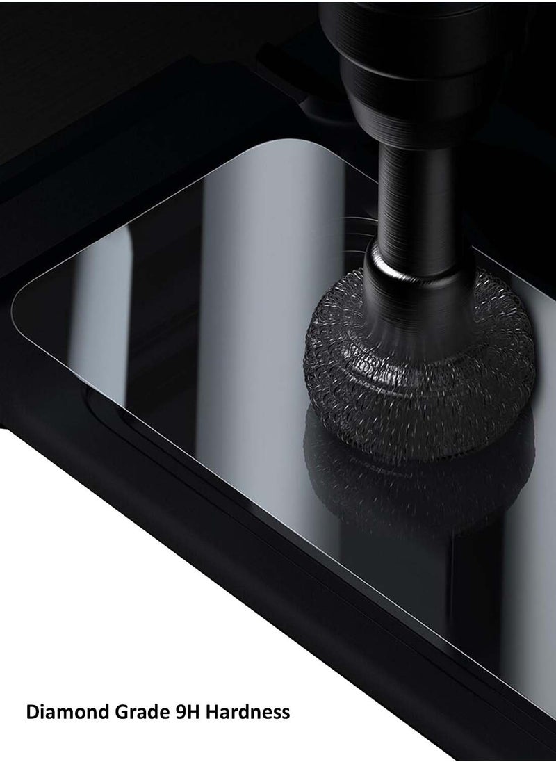 Raxoom Tecno Spark 30C 4G/5G 2024 GMAX Premium Series 9H Curved Edges 2.5D Tempered Glass Screen Protector â€“ Ultra Clear, Scratch-Resistant, Full Coverage, Anti-Fingerprint, Easy Installation â€“ Clear - Image 5