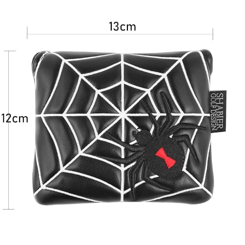 SHABIER Golf Large Square Mallet Putter Magnetic Closure for Taylormade Spider Putter(Black) - Image 3