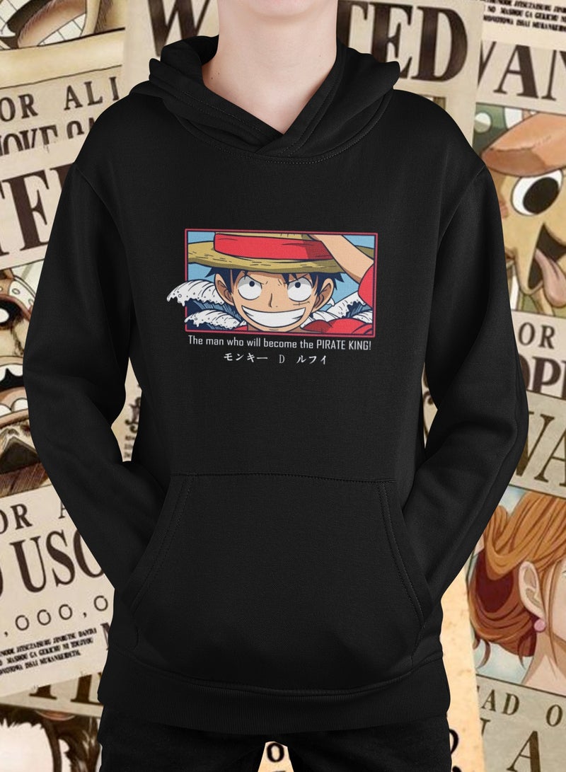 ZOOM Pirate King Luffy Hoodie Design 