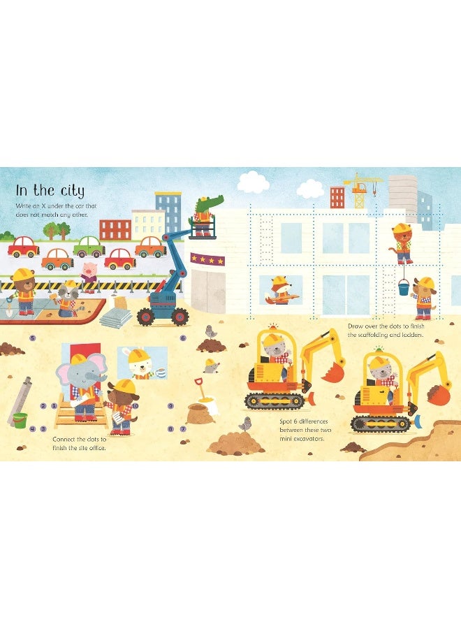 Wipe-Clean Building Site Activities - Image 4
