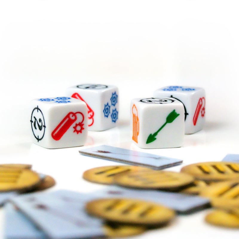 DV GIOCHI Da Vinci Bang!: The Dice Game , Brown - Image 1