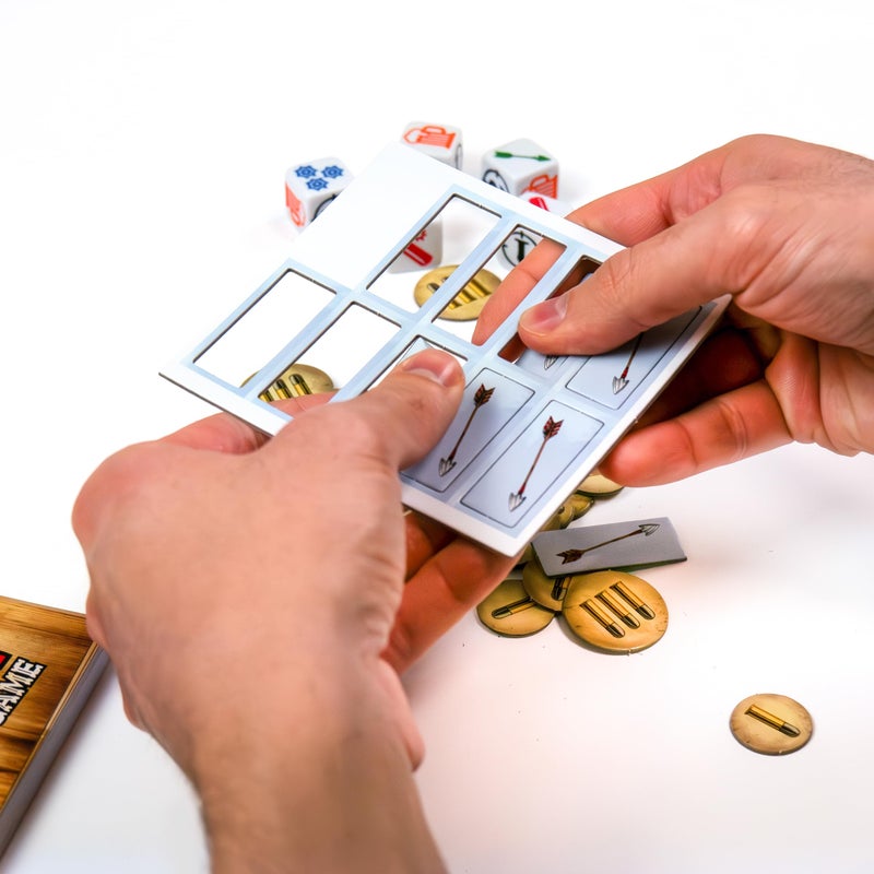 DV GIOCHI Da Vinci Bang!: The Dice Game , Brown - Image 2