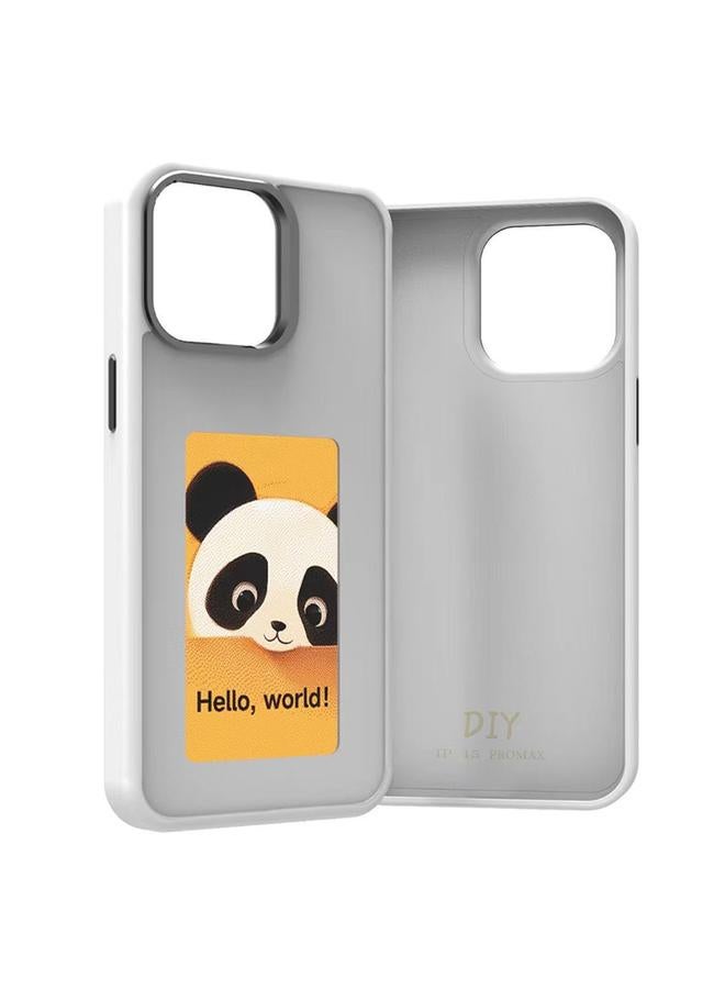 S-TOP Case For iPhone 14 Pro Four-Color E-ink Screen NFC DIY Phone Case - Image 2