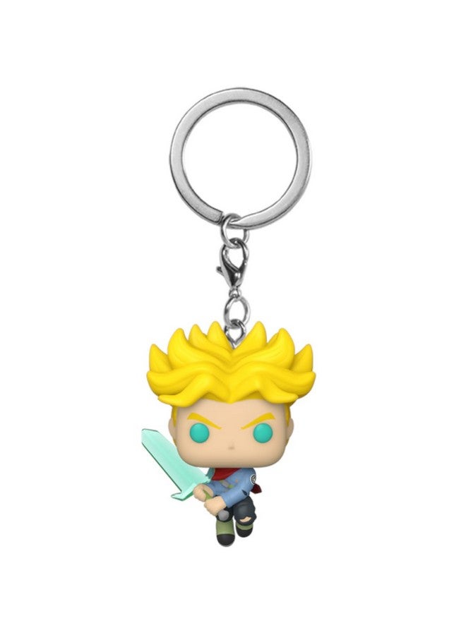 Funko Pop! Keychain: Dragon Ball Super - Super Saiyan Trunks with Sword - Image 1