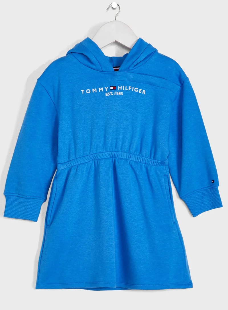 TOMMY HILFIGER Kids Essential Sweat Hooded Dress