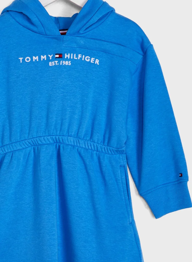 TOMMY HILFIGER Kids Essential Sweat Hooded Dress