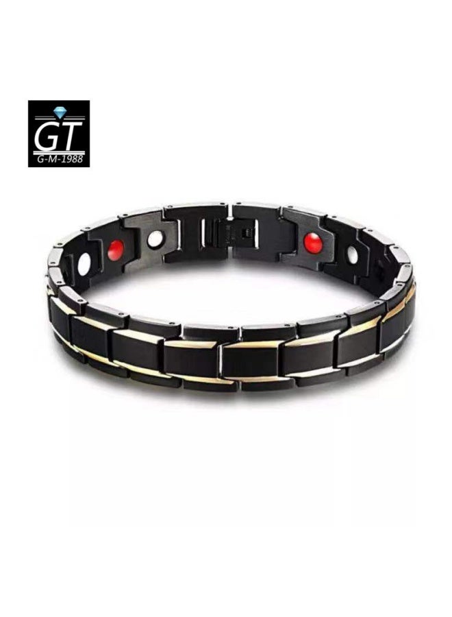 Detachable scale magnetic therapy bracelet, magnetic magnet couple bracelet 