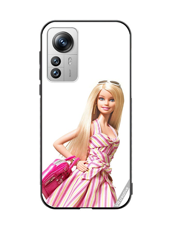VR CREATIVE Protective Case Cover For Xiaomi 12 Pro Barbie Design Multicolour - Image 1