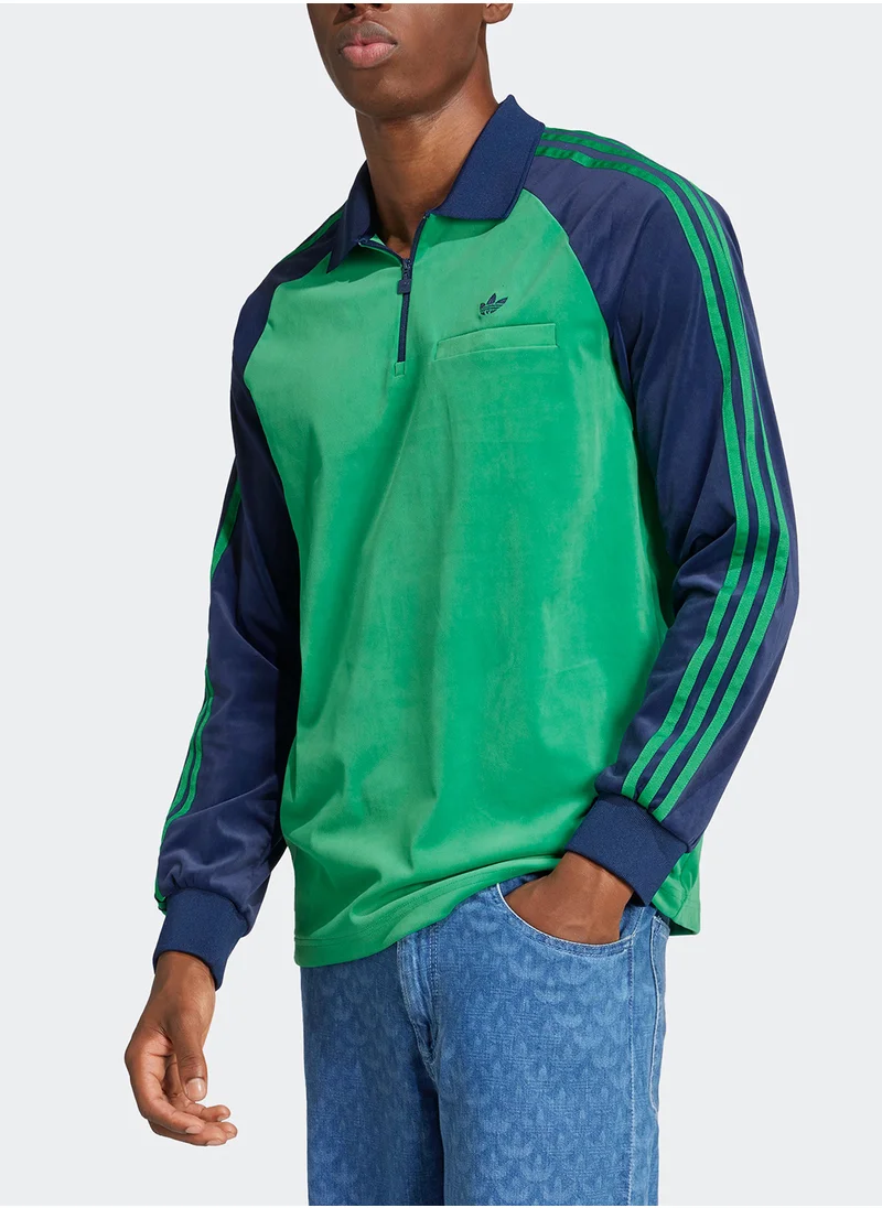 Adidas Velour Polo