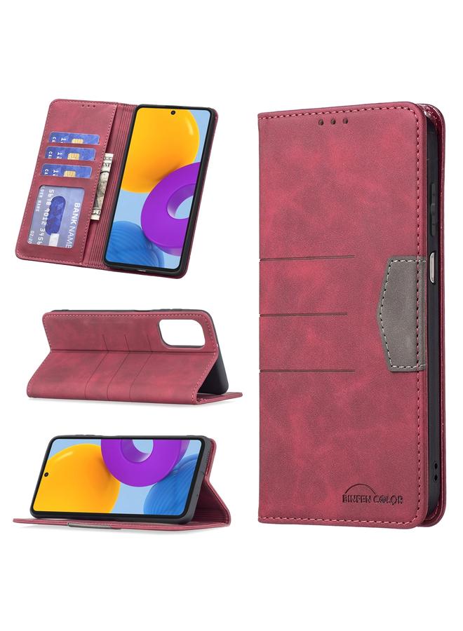 اس-توب جراب لهاتف Samsung Galaxy M52 5G جراب هاتف جلدي مغناطيسي - Image 1