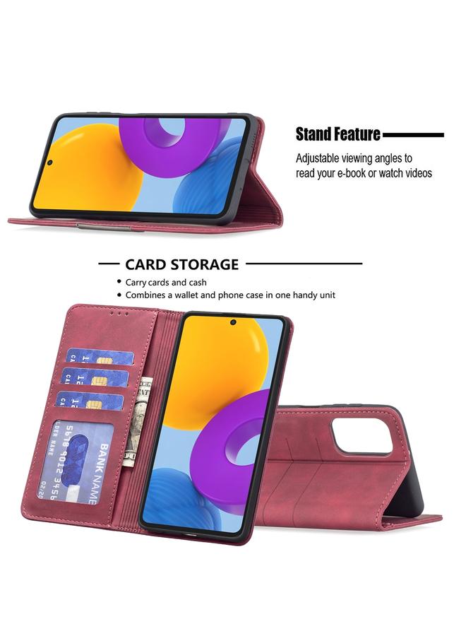 اس-توب جراب لهاتف Samsung Galaxy M52 5G جراب هاتف جلدي مغناطيسي - Image 4