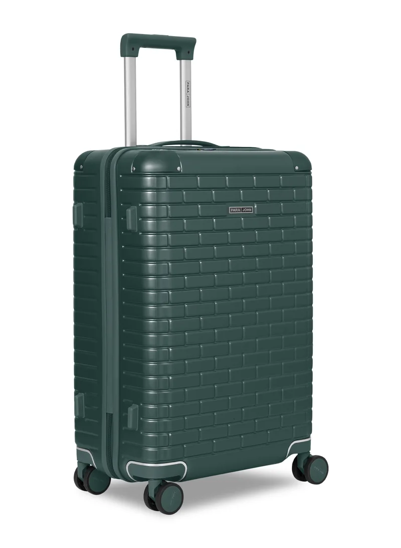 PARAJOHN Para John Bricase 3-Piece PC Luggage Set – 20, 24 & 28 Inch Hard Shell Suitcases with 360° Spinner Wheels