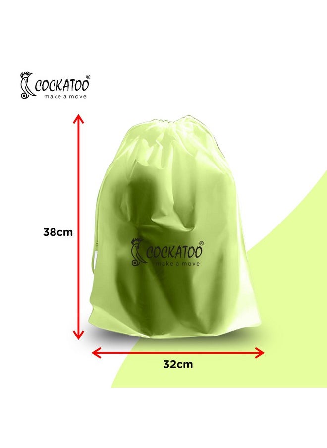 Cockatoo - Cockatoo PE Shoe Bag for Travel & Storage, Women & Men, Travelling Shoe Storage Bag, Shoe Storage Organizer Bag - Pack of 10 Shoe Pouch(30 x 35 CM) - Image 1