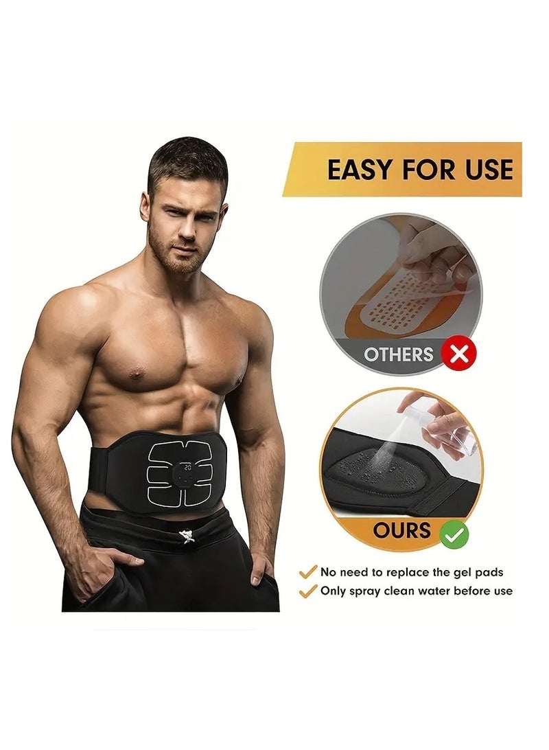 Gonice ABS Stimulator, Ab Exercise Machine, EMS Muscle Stimulator, Abdominal Training Belt, Portable Fitness Workout Equipment - Image 3