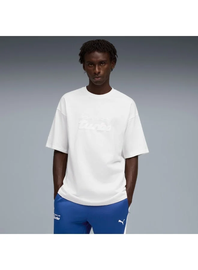 بورشه بورش PL ESS تي شيرت أبيض