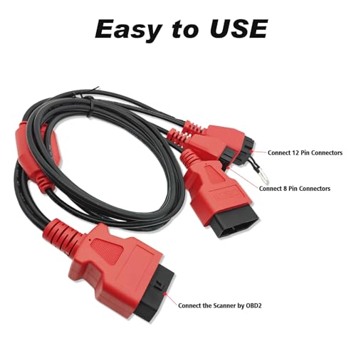 PARANNIC Security Bypass Cable OBD2 SGW Adaptor for FCA Chrysler 12 8 Connector for Diagnostic Tool, Coding and Programming - Image 5