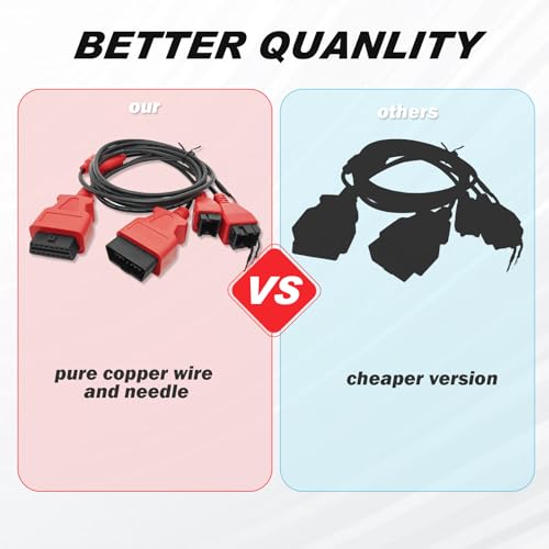 PARANNIC Security Bypass Cable OBD2 SGW Adaptor for FCA Chrysler 12 8 Connector for Diagnostic Tool, Coding and Programming - Image 3