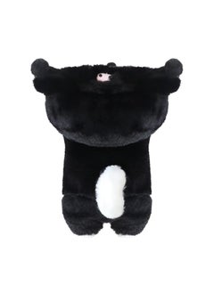 Maikerry 10" Kawaii Plush Toy, Lovely Kitty My Melo Cinnamon Anime Plush, Super Cute Dog Stuffed Animal Pillow Doll, Perfect Cartoon Figure Theme Party Favor For Girls Boys Children Fans Birthday (Black Kuro)  - Image 4