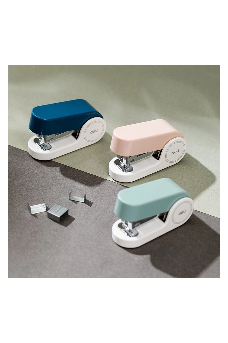 Deli Mini Stapler Set K203, 24/6 & 26/6 staple size, include 830pcs staples packet. - Image 2