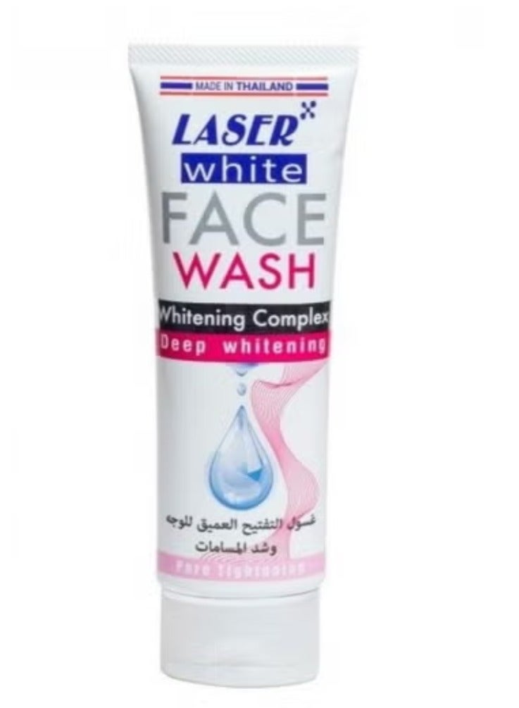 ليزر وايت غسول التفتيح العميق للوجه وشد المسامات 100 مل - Image 1