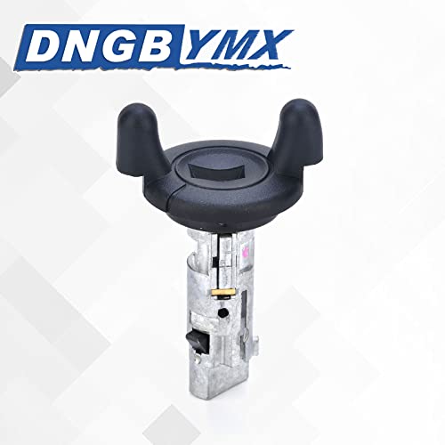 Dngbymx Ignition Switch Lock Cylinder with Pair Front Door Lock Cylinder Compatible with 1999 2000 Chevy Silverado Tahoe Suburban GMC Sierra Replace OE# 704600 + 702912 X2 + 598007 X2 (No chip) - Image 5