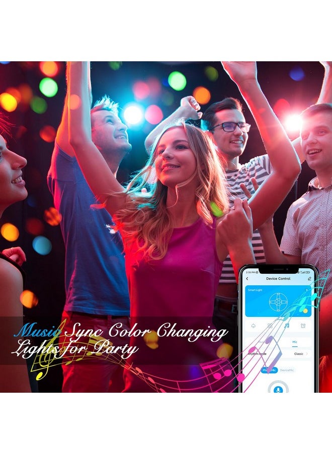 DAYBETTER - DAYBETTER Led Strip Lights 100 ft Smart with App Remote Control, 5050 RGB for Bedroom, Living Room, Home Decoration, Music Sync Color Changing for Room Party(2 Rolls of 50 ft) - Image 1