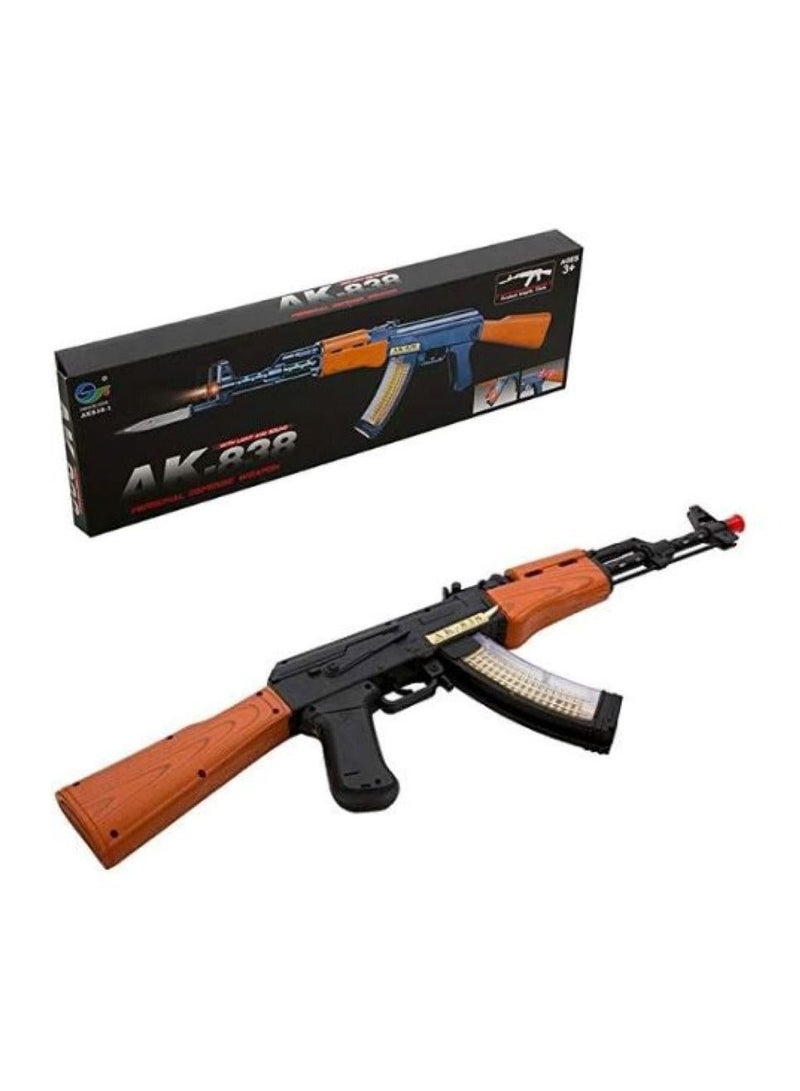 TOY GARDEN AKM Toy Gun for Kids with Lights and Sounds Safe Action Fun Durable Play Kids Toys Gift for Boys and Girls Detailed Toy Set - Image 3