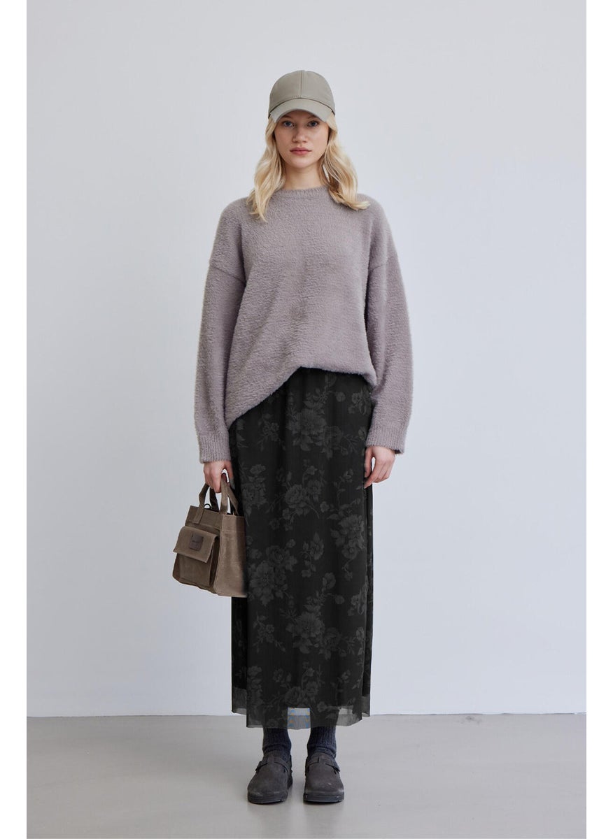 Manuka - Patterned Tulle Skirt Retro Floral - Image 1