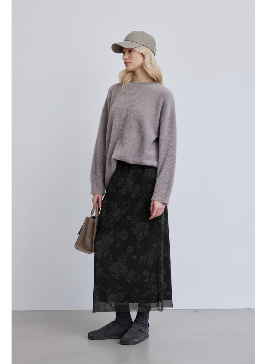Manuka - Patterned Tulle Skirt Retro Floral - Image 1