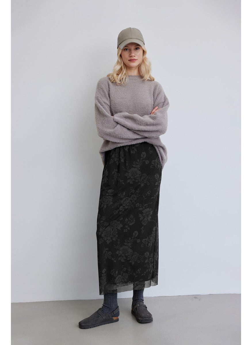 Manuka - Patterned Tulle Skirt Retro Floral - Image 1