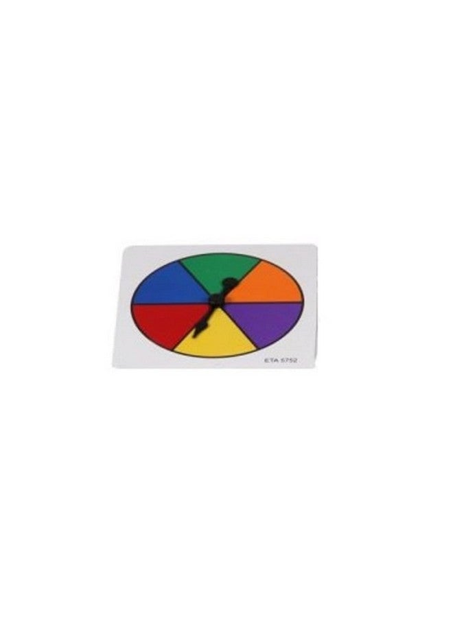 hand2mind hand2mind Rainbow Color Spinners, Probability Spinner, Dry Erase Spinner Wheel, Plastic Spinners for Classroom, Arrow Game Spinner, Math Classroom Supplies, Math Manipulatives (Set of 5) - Image 4