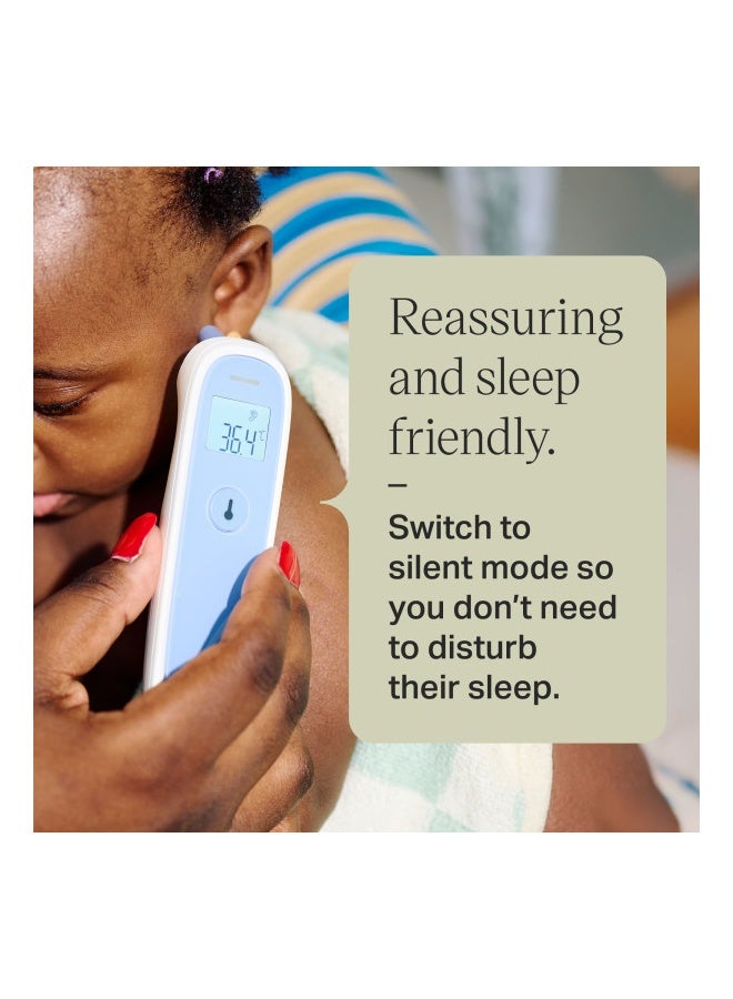 tommee tippee InEar Digital Thermometer, Suitable for 3 m+, Essentials Newborn Baby, 1 Second Instant Readings in Choice of C or F - Image 5